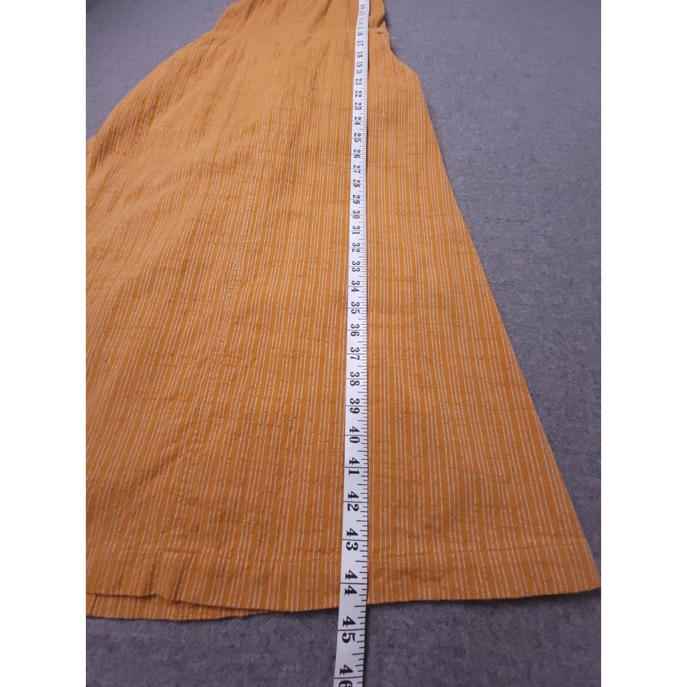 Ace & Jig Maxi Dress Womens Small Burnt Orange Striped Smocked Tank Boho India - Picture 10 of 10